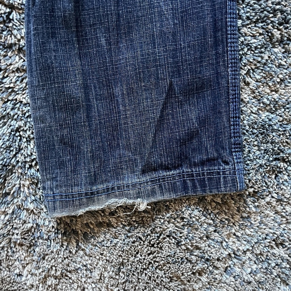 Rich Kids Men's Grunge Skater Wide Leg Relaxed Jeans Sz 32x34 Actual: 32Wx32L - Picture 8 of 10